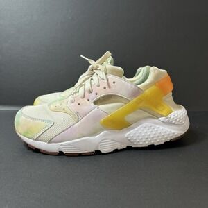 Nike Huarache Run Supernova FJ7715-171 Youth 7Y Athletic Sail White Sneakers